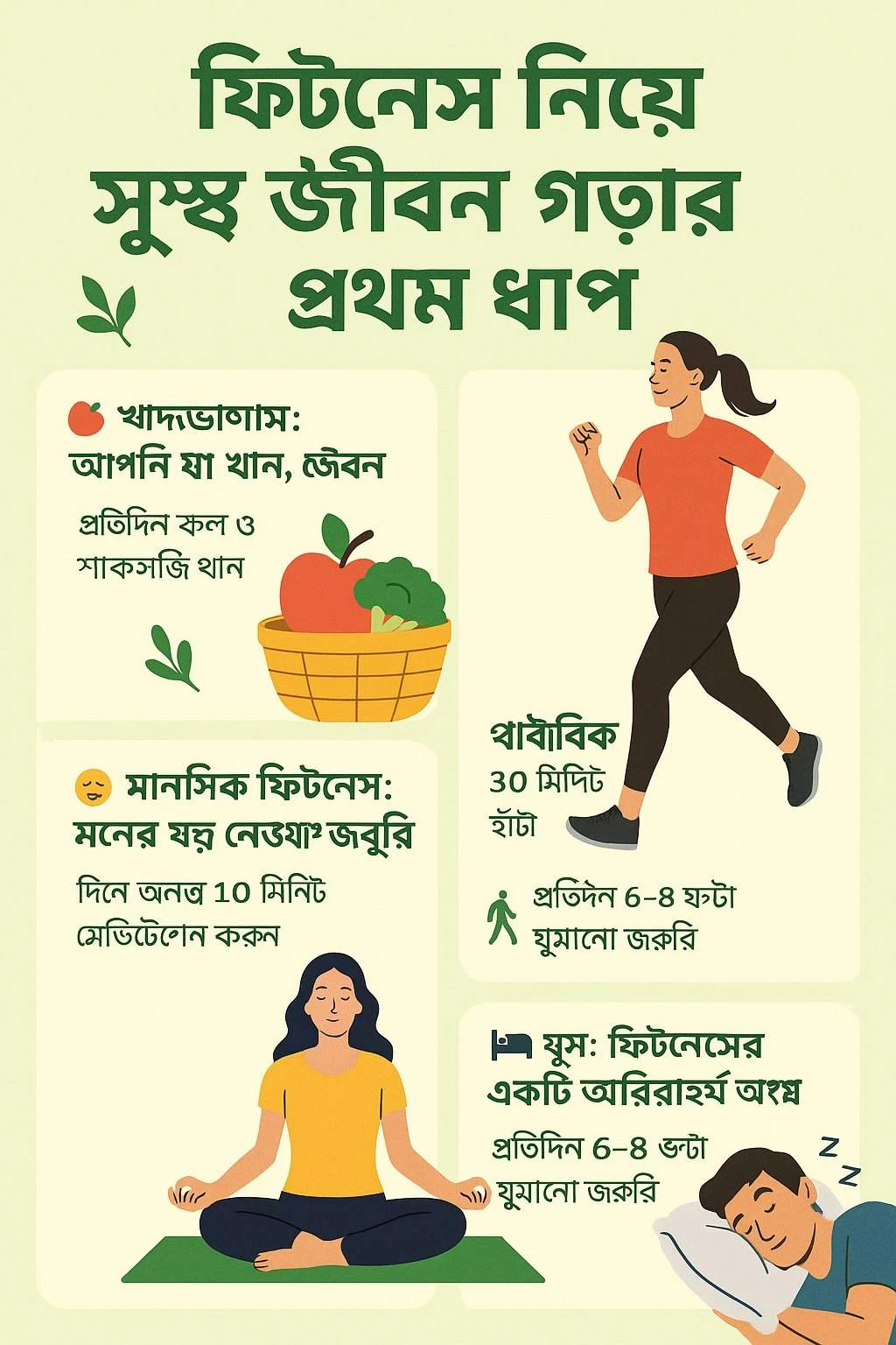 ফিট থাকুন, সুখে থাকুন: ফিটনেস মানেই ভালো থাকা